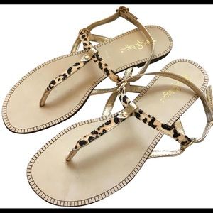 🐆Leopard Jackie Sandal 🐆